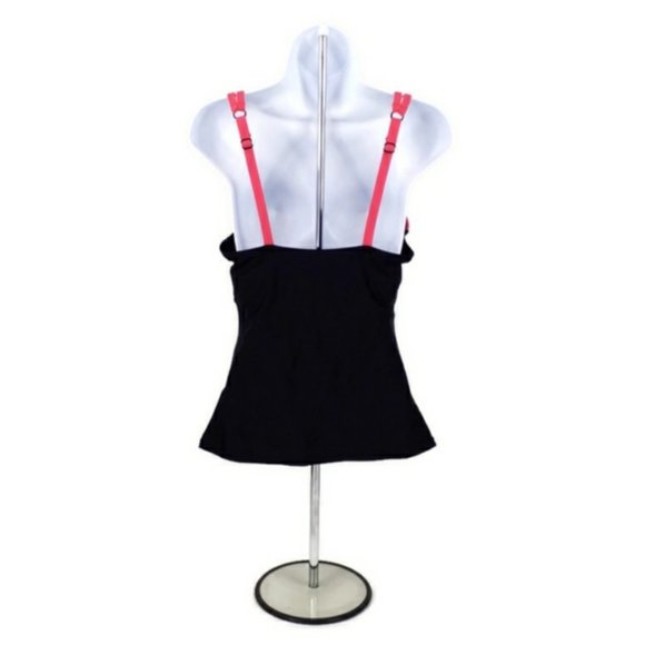 Croft & Barrow Multicolor Tri-Colorblock Tankini Swim Top Womens Size 12D - Picture 5 of 9